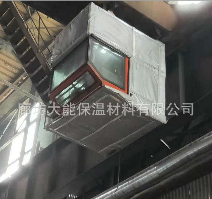 天車隔熱  天車駕駛室隔熱組件 煉鋼廠天車可拆卸隔熱套 工廠車間車隔熱套