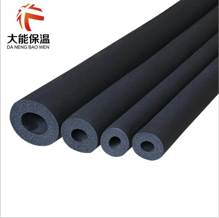 隔熱材料B1級黑色泡沫橡塑管 隔熱海綿保溫橡塑管 橡塑保溫管批發(fā)